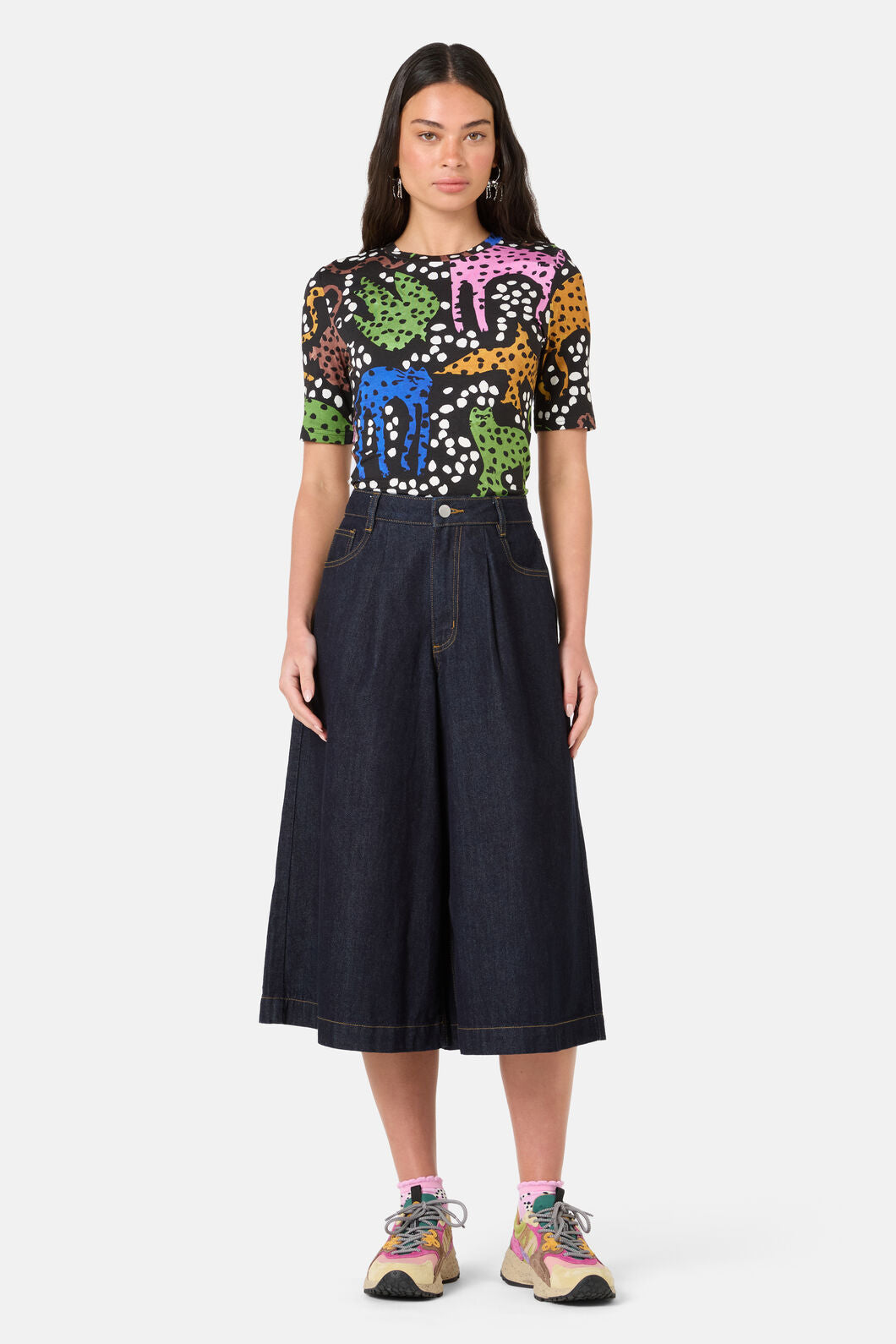 Gorman NZ - Right Meow Baby Tee - print