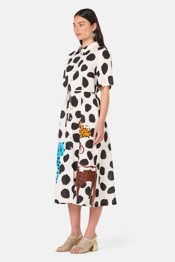 Gorman NZ - Right Meow Maxi Dress - print