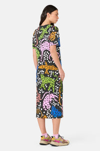 Gorman NZ - Right Meow Tee Dress - print