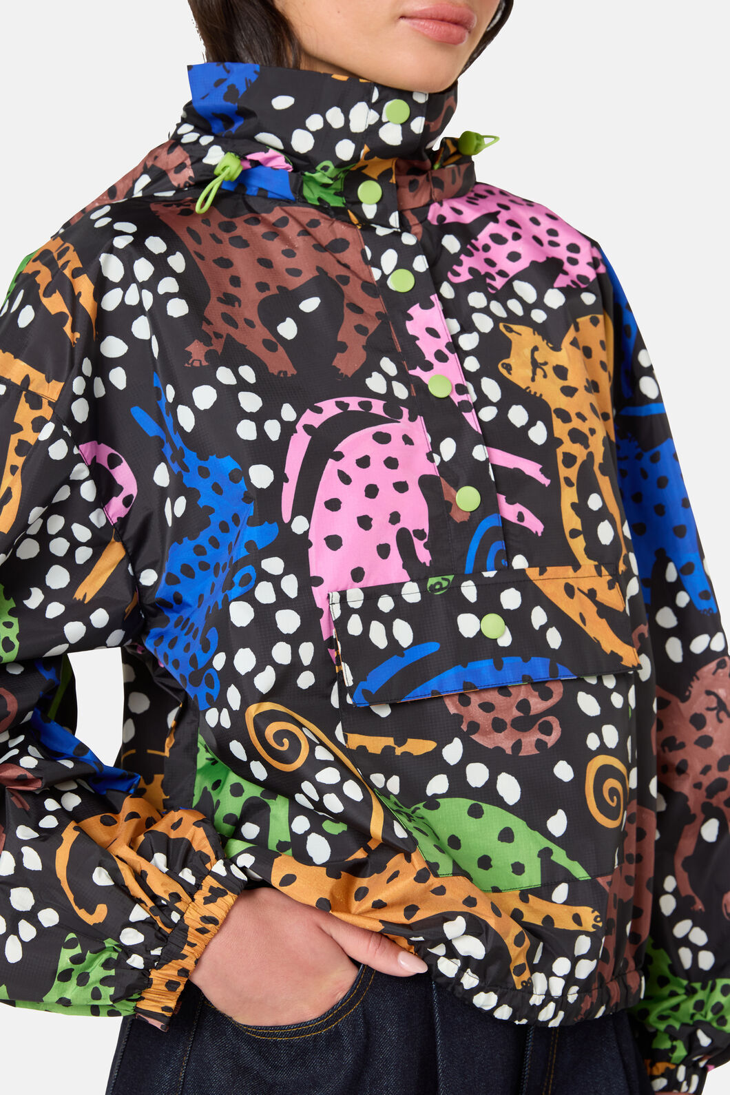Gorman NZ - Right Meow Spray Jacket - print