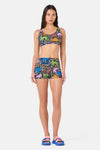 Gorman NZ - Right Meow Bikini Top - print