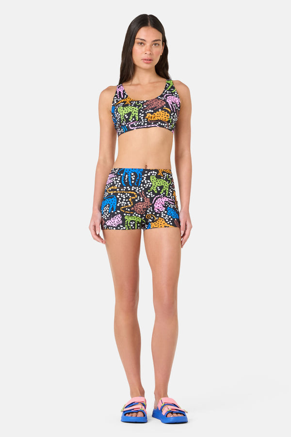 Gorman NZ - Right Meow Bikini Bottom - print