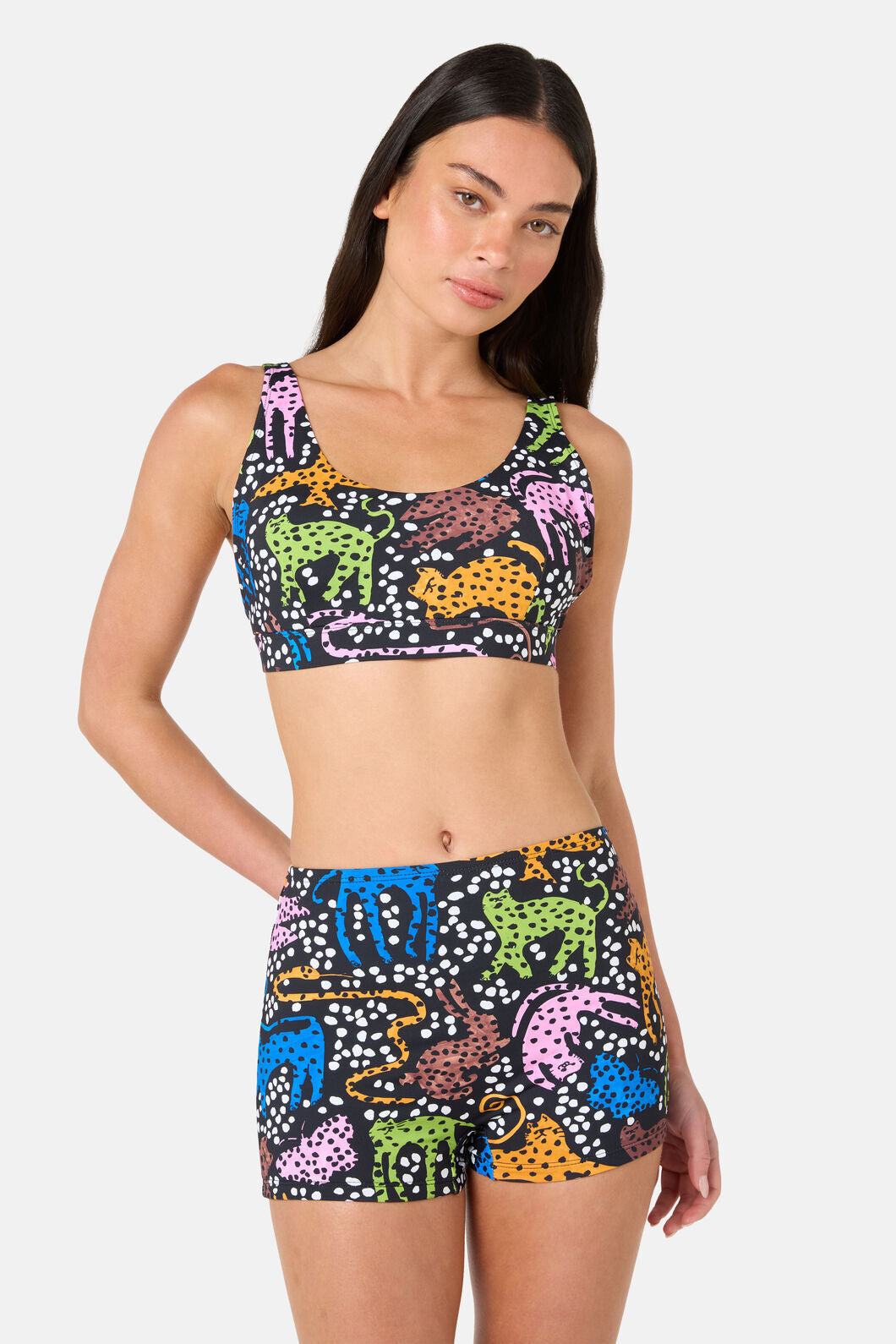 Gorman NZ - Right Meow Bikini Bottom - print