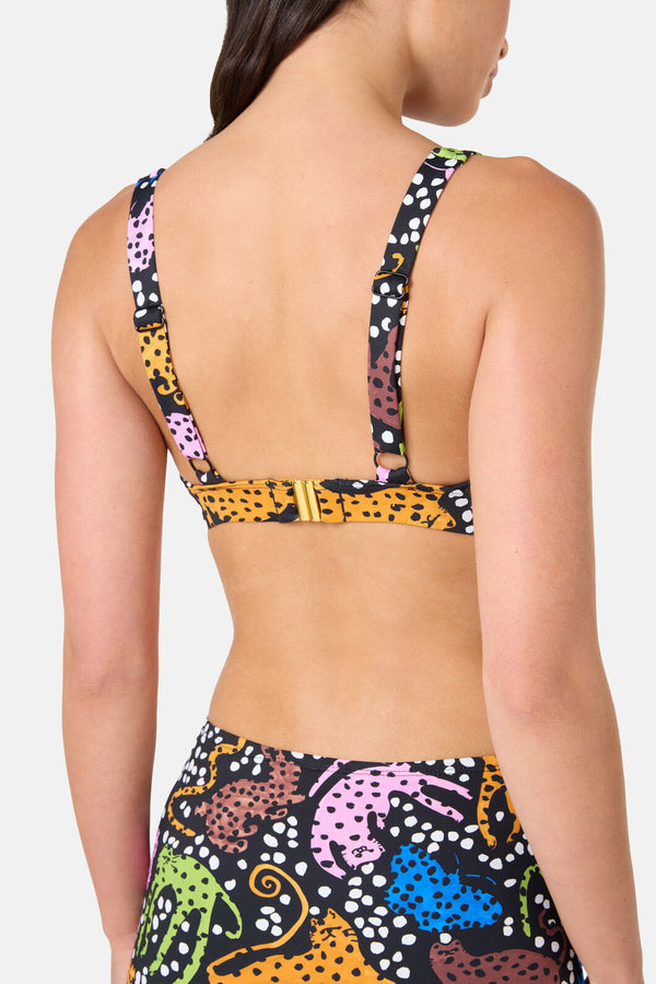 Gorman NZ - Right Meow Bikini Bottom - print
