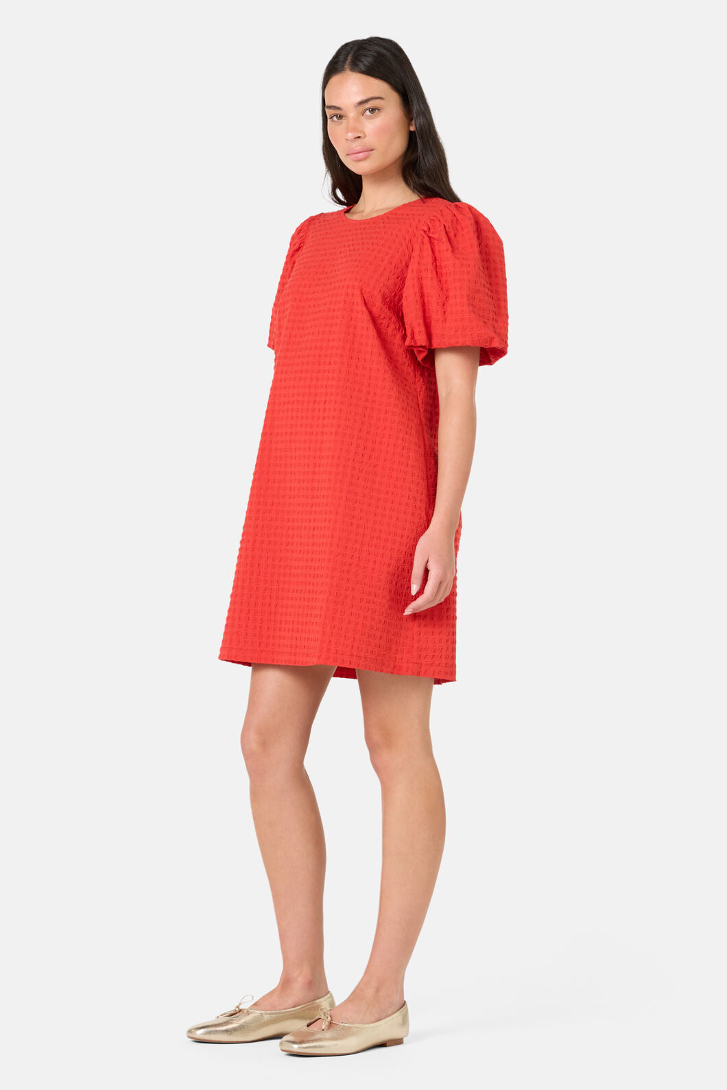 Gorman NZ - Soren Cotton Smock Dress - mandarin