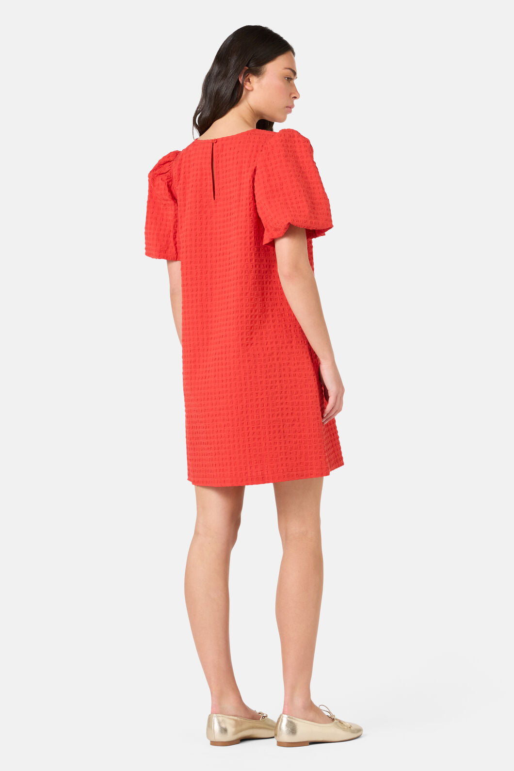 Gorman NZ - Soren Cotton Smock Dress - mandarin