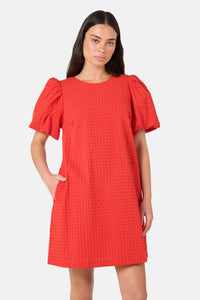 Gorman NZ - Soren Cotton Smock Dress - mandarin