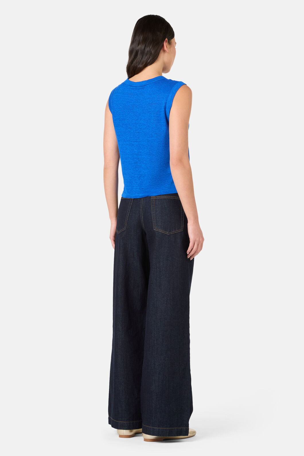 Gorman NZ - Hemp Tank - blue