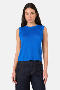 Gorman NZ - Hemp Tank - blue