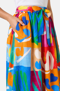 Gorman NZ - Farmers Market Midi Skirt - print