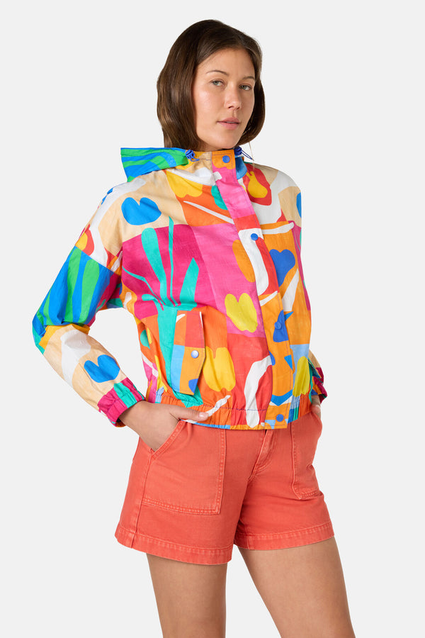 Gorman NZ - Farmers Market Windbreaker - print
