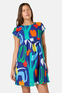 Gorman NZ - Farmers Market Bungalow Dress - print