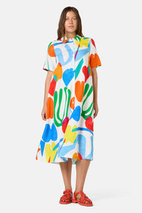 Gorman NZ - Farmers Market Shirt Dress - print