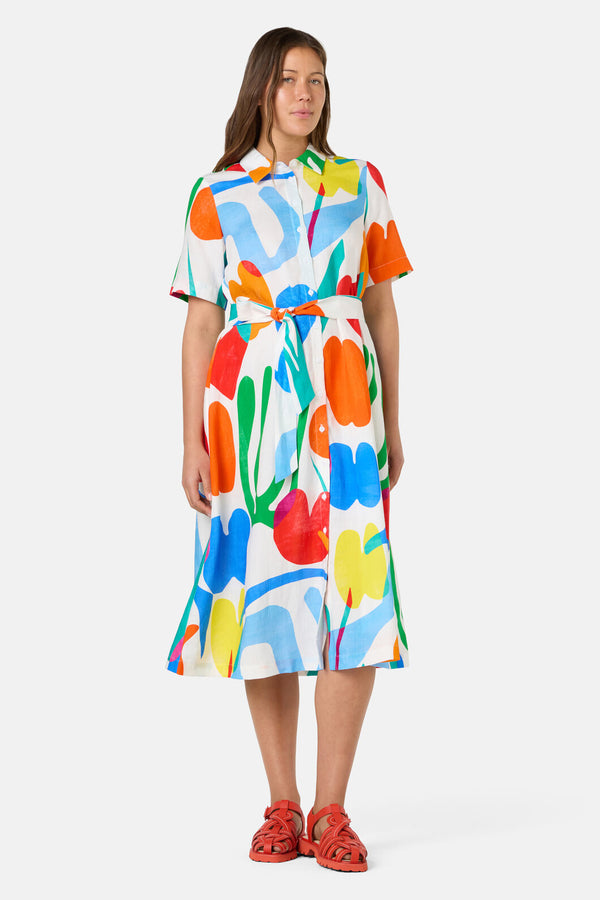 Gorman NZ - Farmers Market Shirt Dress - print