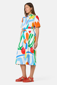 Gorman NZ - Farmers Market Shirt Dress - print