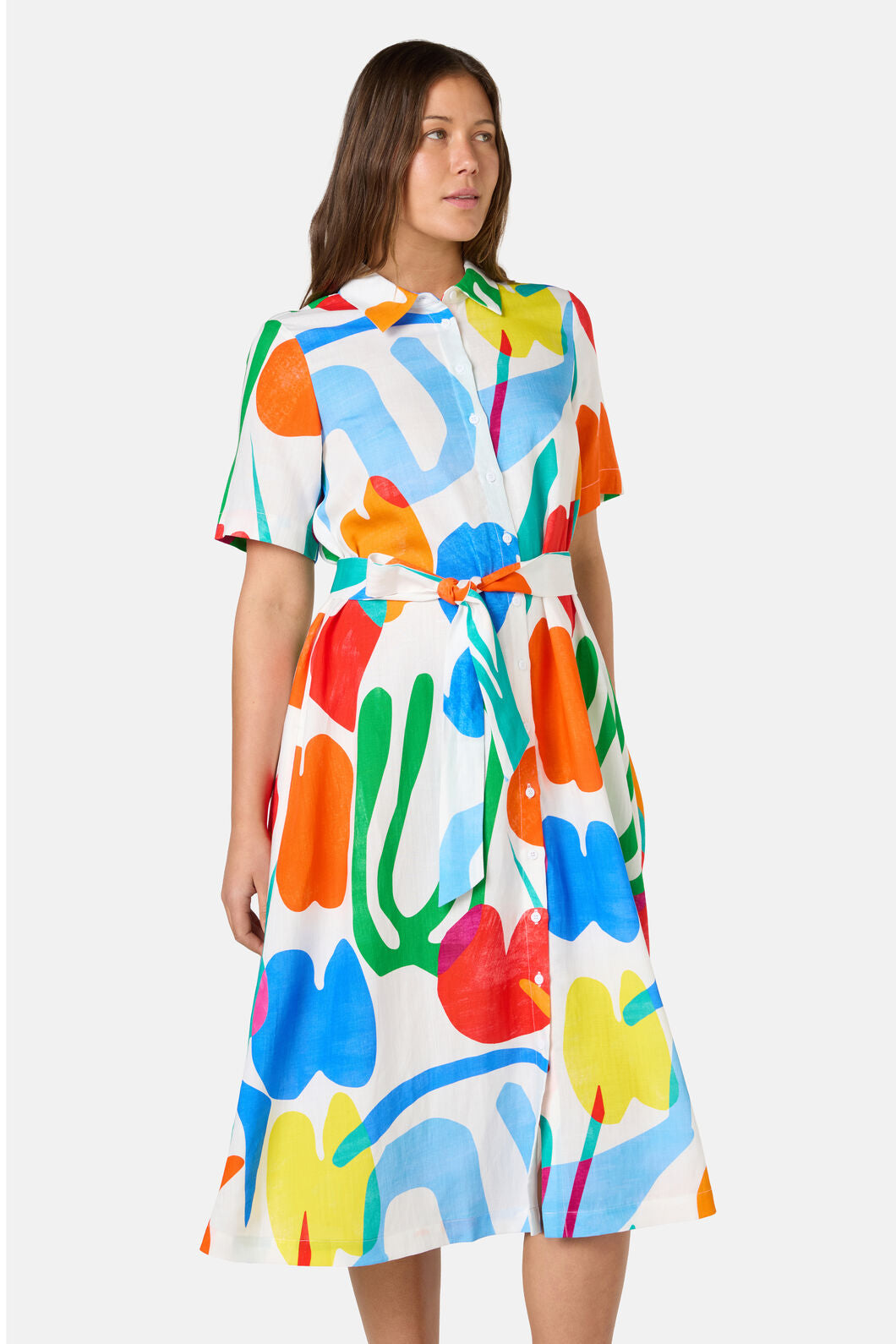 Gorman NZ - Farmers Market Shirt Dress - print