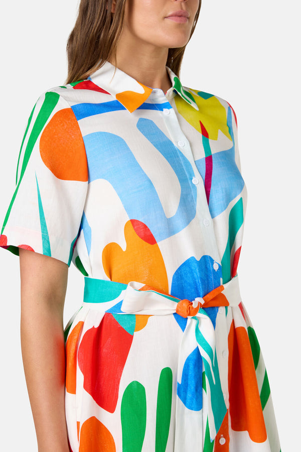 Gorman NZ - Farmers Market Shirt Dress - print