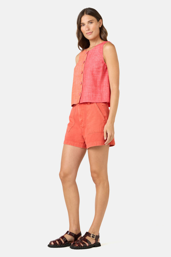 Gorman NZ - Summer Twilight Tank - orange