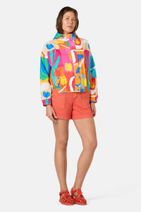 Gorman NZ - Mandarine Denim Shorts - mandarin