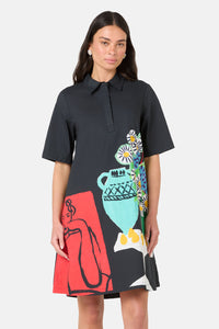 Gorman NZ - Daisies Cotton Shirt Dress - print