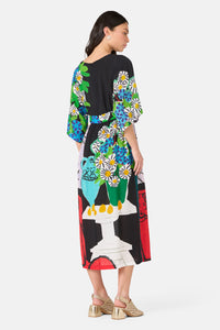 Gorman NZ - Daisies Scarf Midi Dress - print