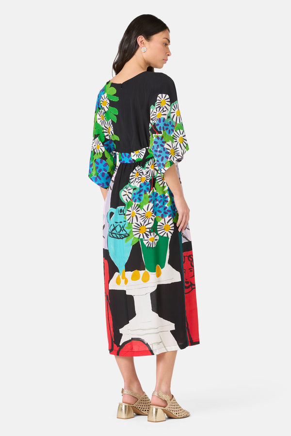Gorman NZ - Daisies Scarf Midi Dress - print