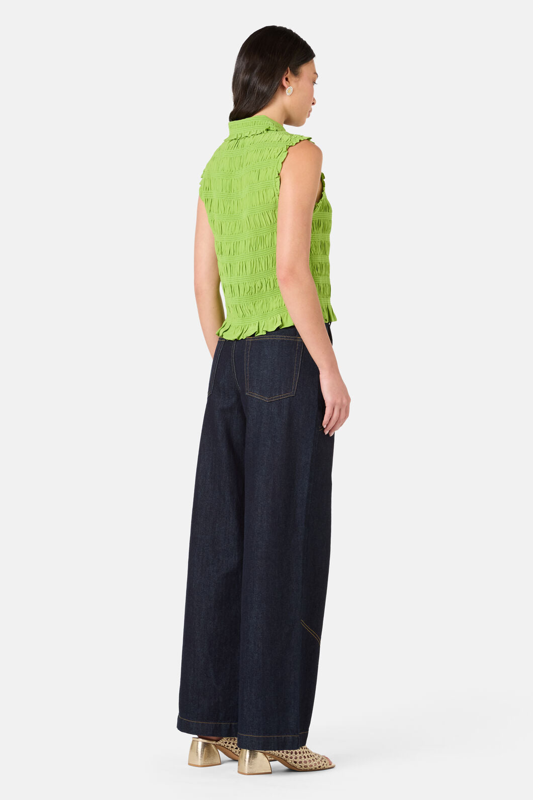 Gorman NZ - Shirr Thing Tank - green