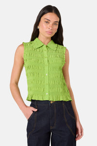 Gorman NZ - Shirr Thing Tank - green