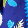Botanical Blueprint Midi Dress
