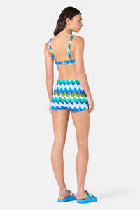 Gorman NZ - Botanical Waves Bikini Top - print