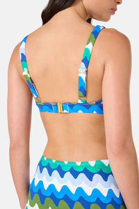 Gorman NZ - Botanical Waves Bikini Bottom - print