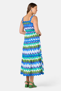 Gorman NZ - Botanical Waves Party Dress - print