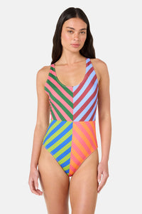 Gorman NZ - Poetry Stripe One Piece - stripe