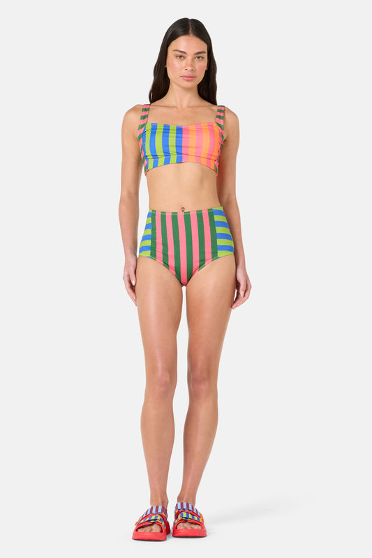 Gorman NZ - Poetry Stripe Bikini Bottom - stripe