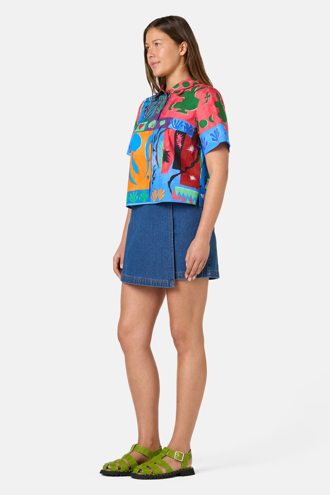 Gorman NZ - Paper Poetry Shirt - print