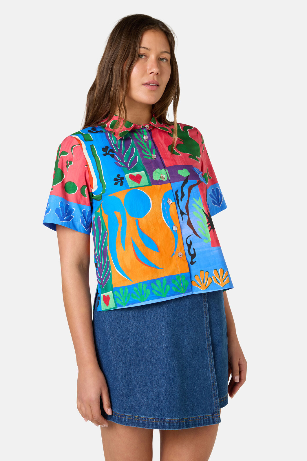 Gorman NZ - Paper Poetry Shirt - print