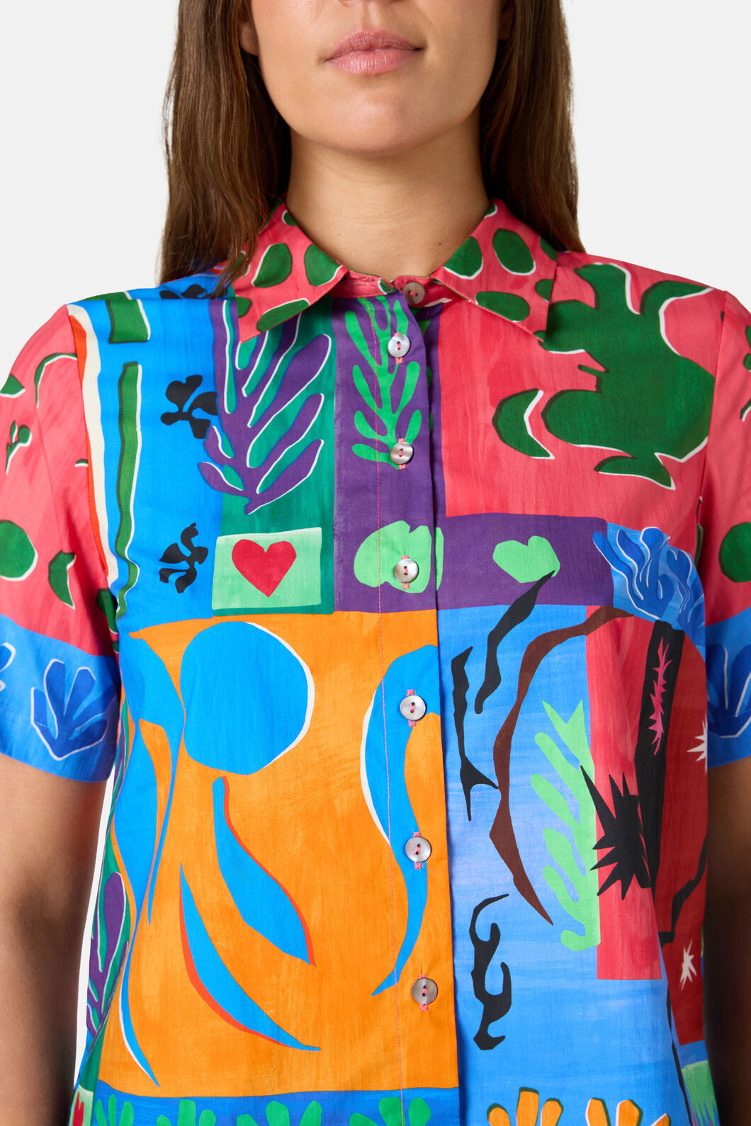 Gorman NZ - Paper Poetry Shirt - print