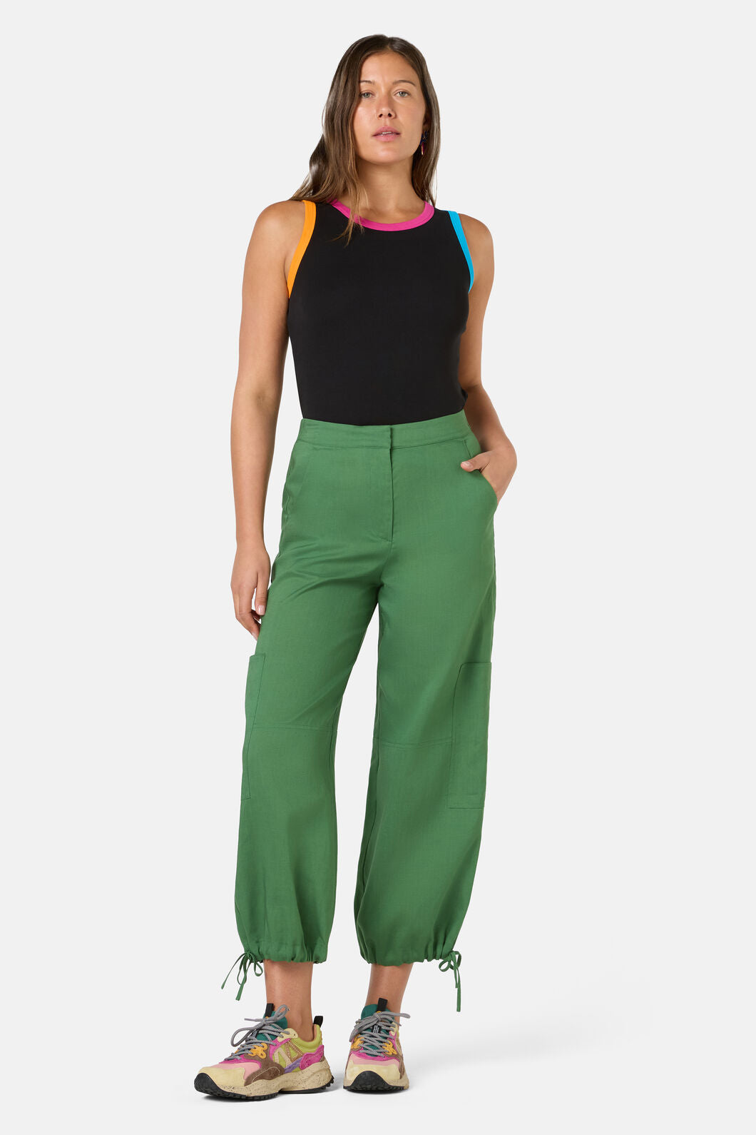 Gorman NZ - Tailored Cargo Pants - green