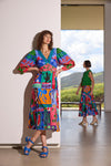 Gorman NZ - Paper Poetry Party Dress - print