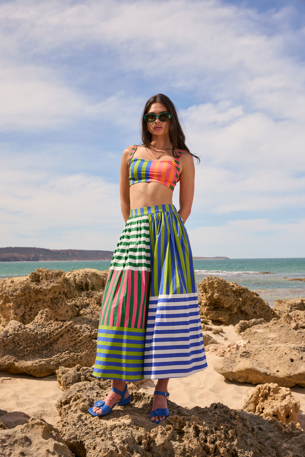 Gorman NZ - Poetry Stripe Skort - stripe