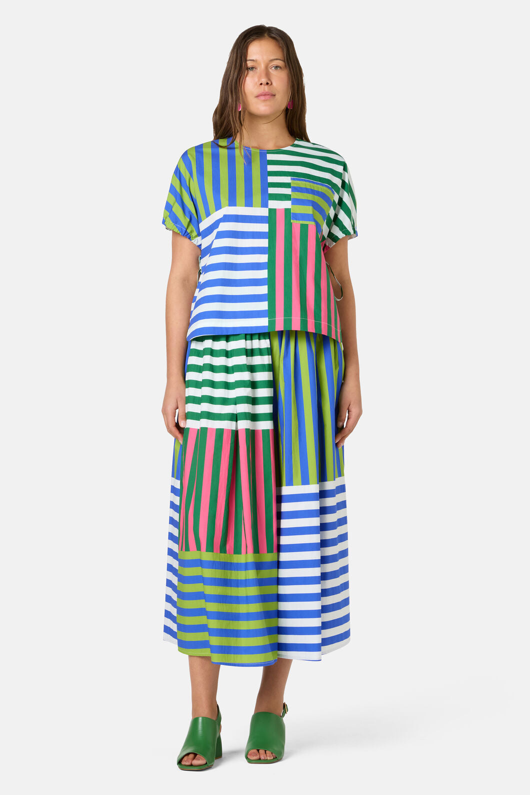 Gorman NZ - Poetry Stripe Skort - stripe