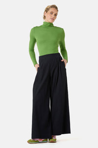 Gorman NZ - Calliope Seersucker Skort - black