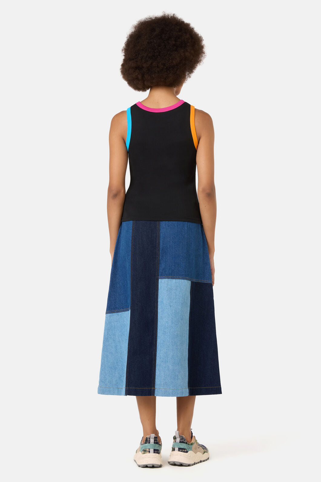 Gorman NZ - Chloe Contrast Tank - black