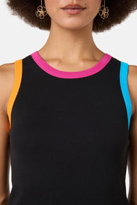 Gorman NZ - Chloe Contrast Tank - black