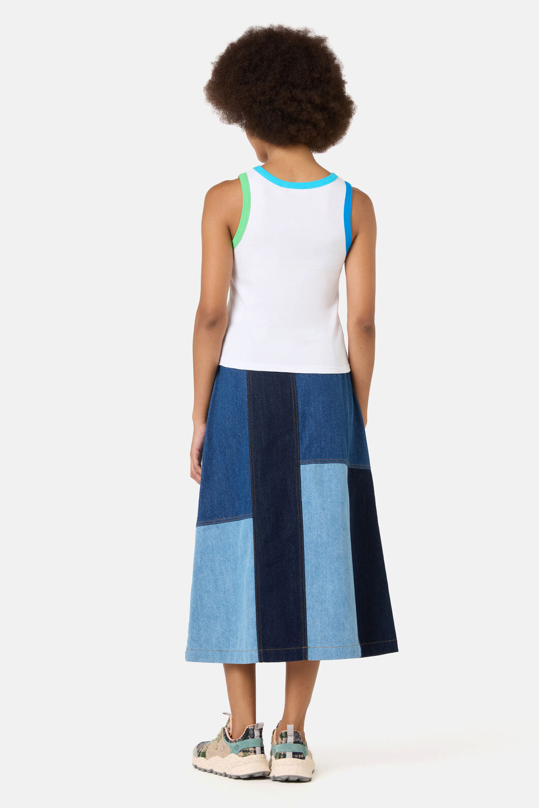 Gorman NZ - Chloe Contrast Tank - white