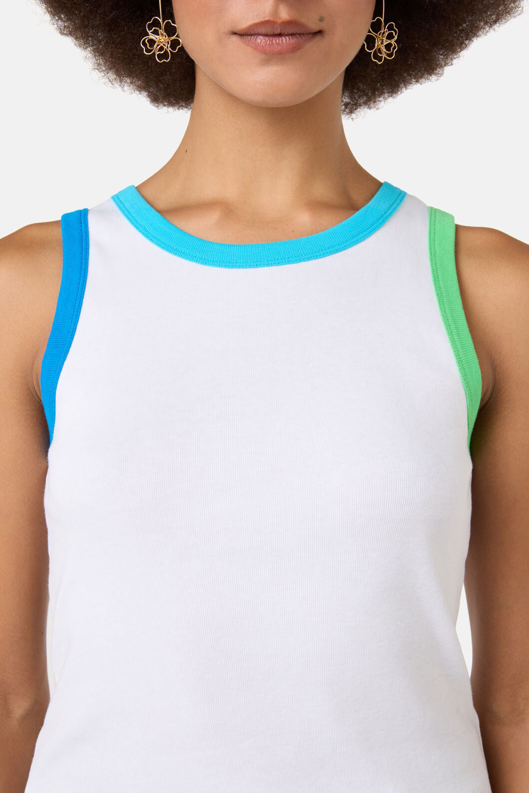 Gorman NZ - Chloe Contrast Tank - white