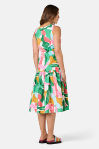 Gorman NZ - Dreamstate Cotton Midi Dress - print