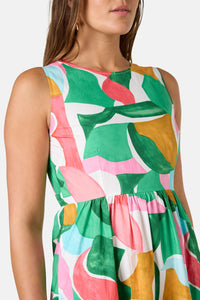 Gorman NZ - Dreamstate Cotton Midi Dress - print