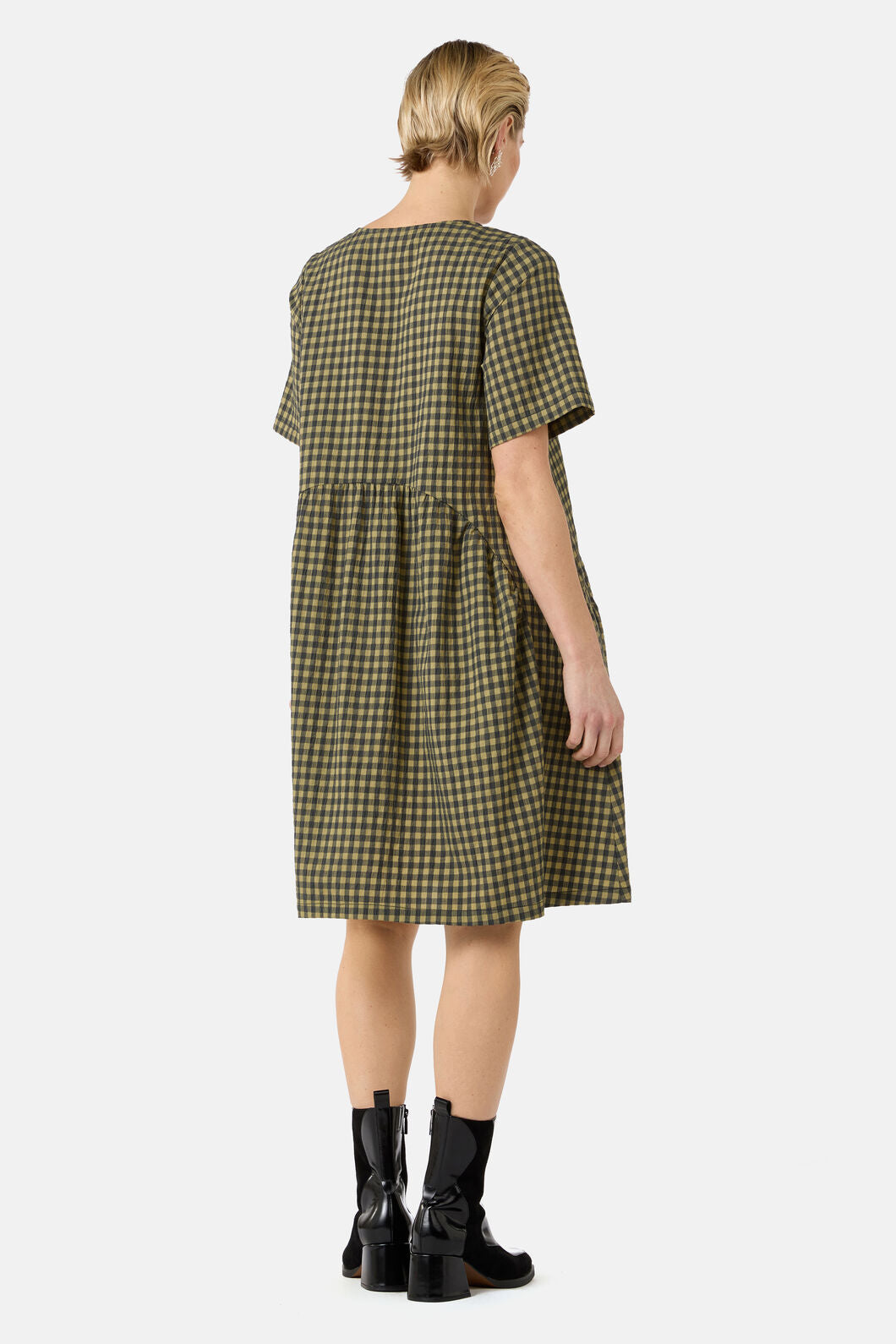 Gorman NZ - Rachele Check Seersucker Dress - check