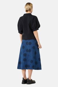 Gorman NZ - Calliope Seersucker Balloon Shirt - black